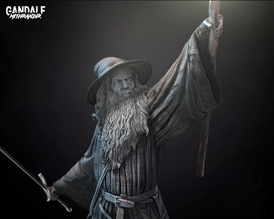 Gandalf - The Lord of the Rings - STL 3D Print Files