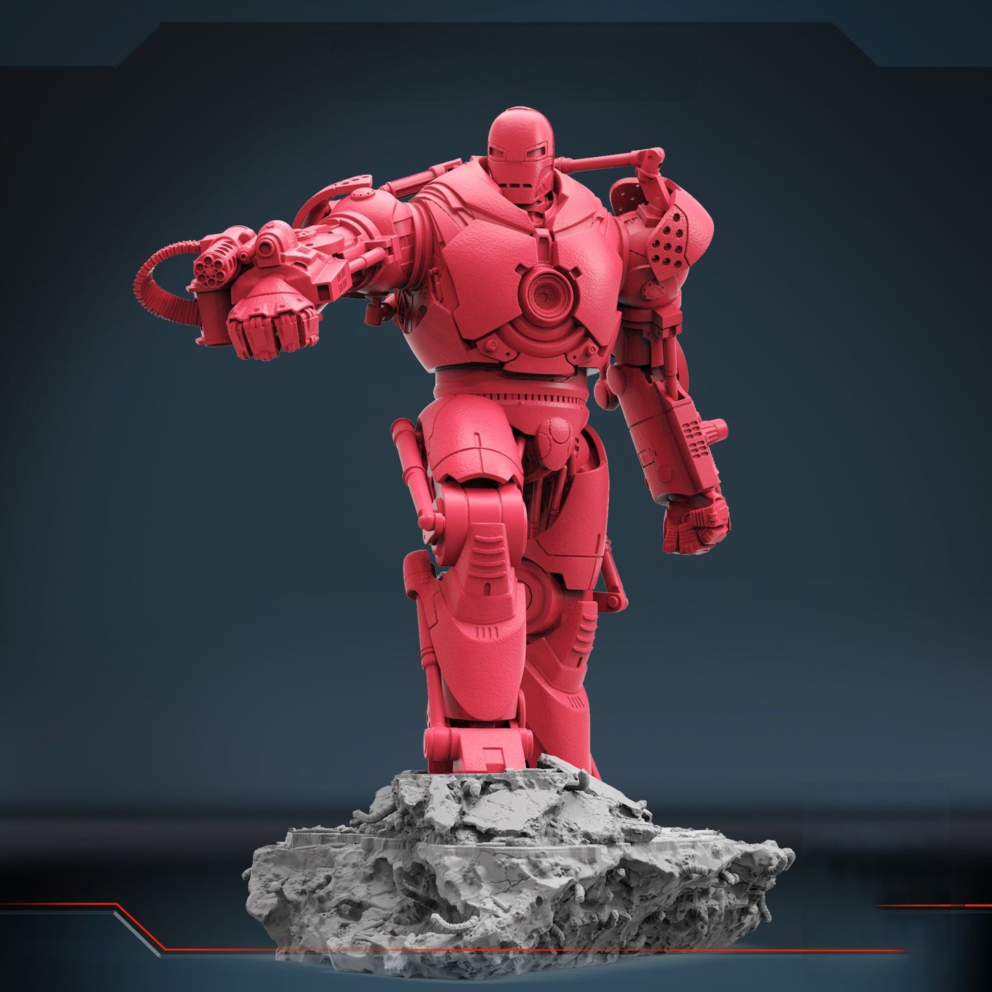 IRON MONGER - Iron Man  - STL 3D Print Files