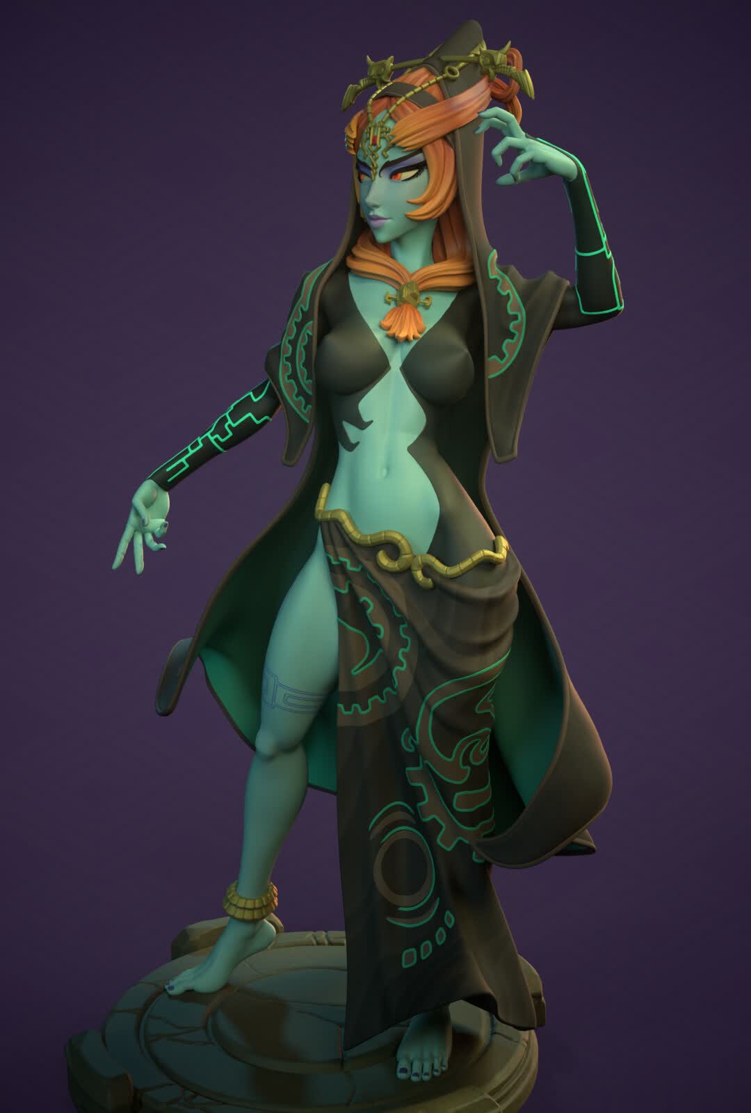 True Midna NSFW - The Legend of Zelda - STL 3D Print Files