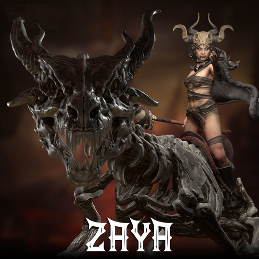 Zaya - Death Bringer - STL 3D Print Files