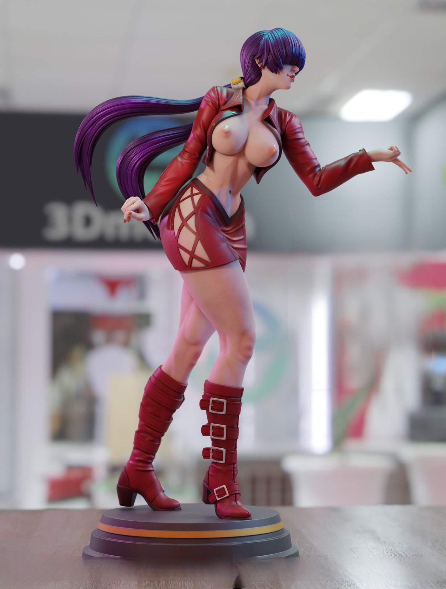 Shermie NSFW - The King of Fighters - STL 3D Print Files