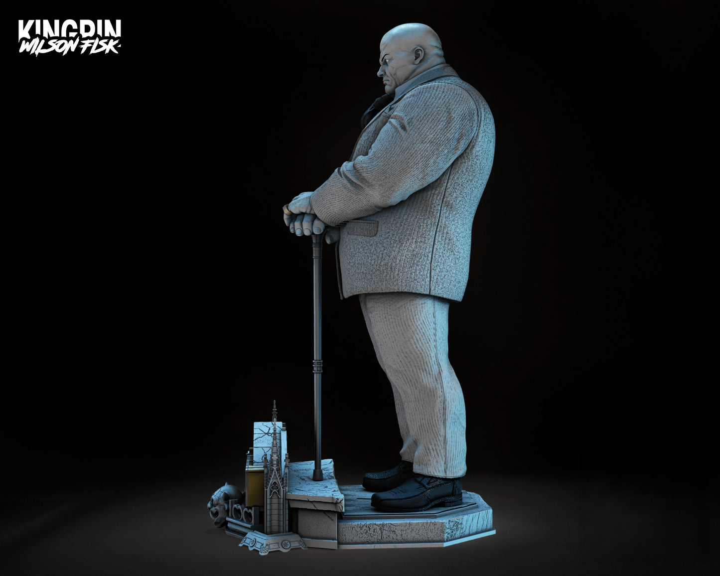 Kingpin Sculpture & Bust - Marvel Comics - STL 3D Print Files