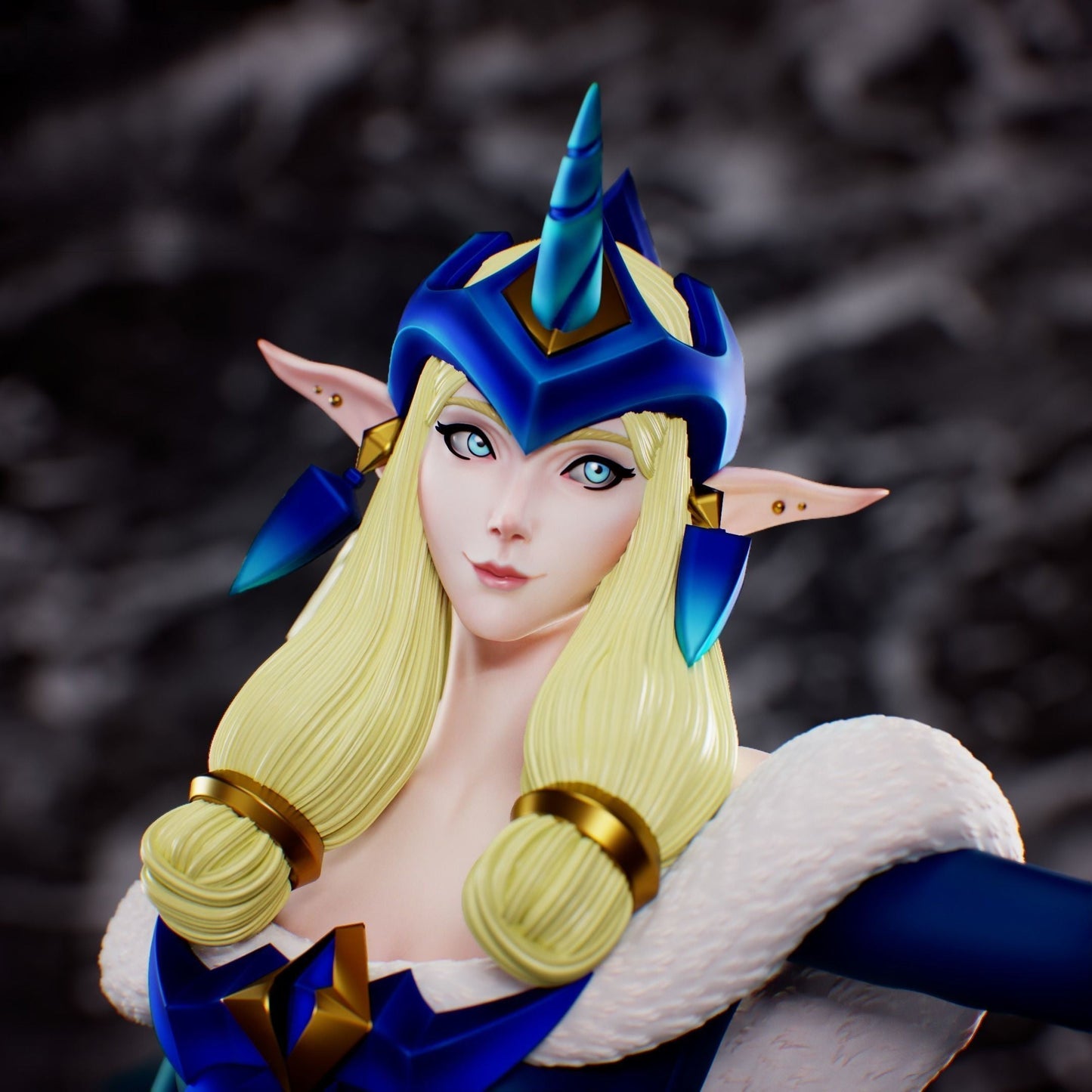 Soraka Winter Wonder - League of Legends - STL 3D Print Files