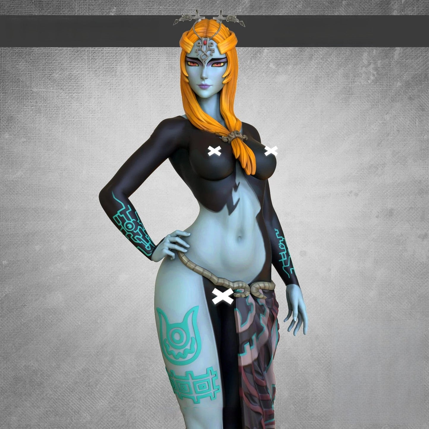 Midna Twilight Princess NSFW - The Legend of Zelda - STL 3D Print Files