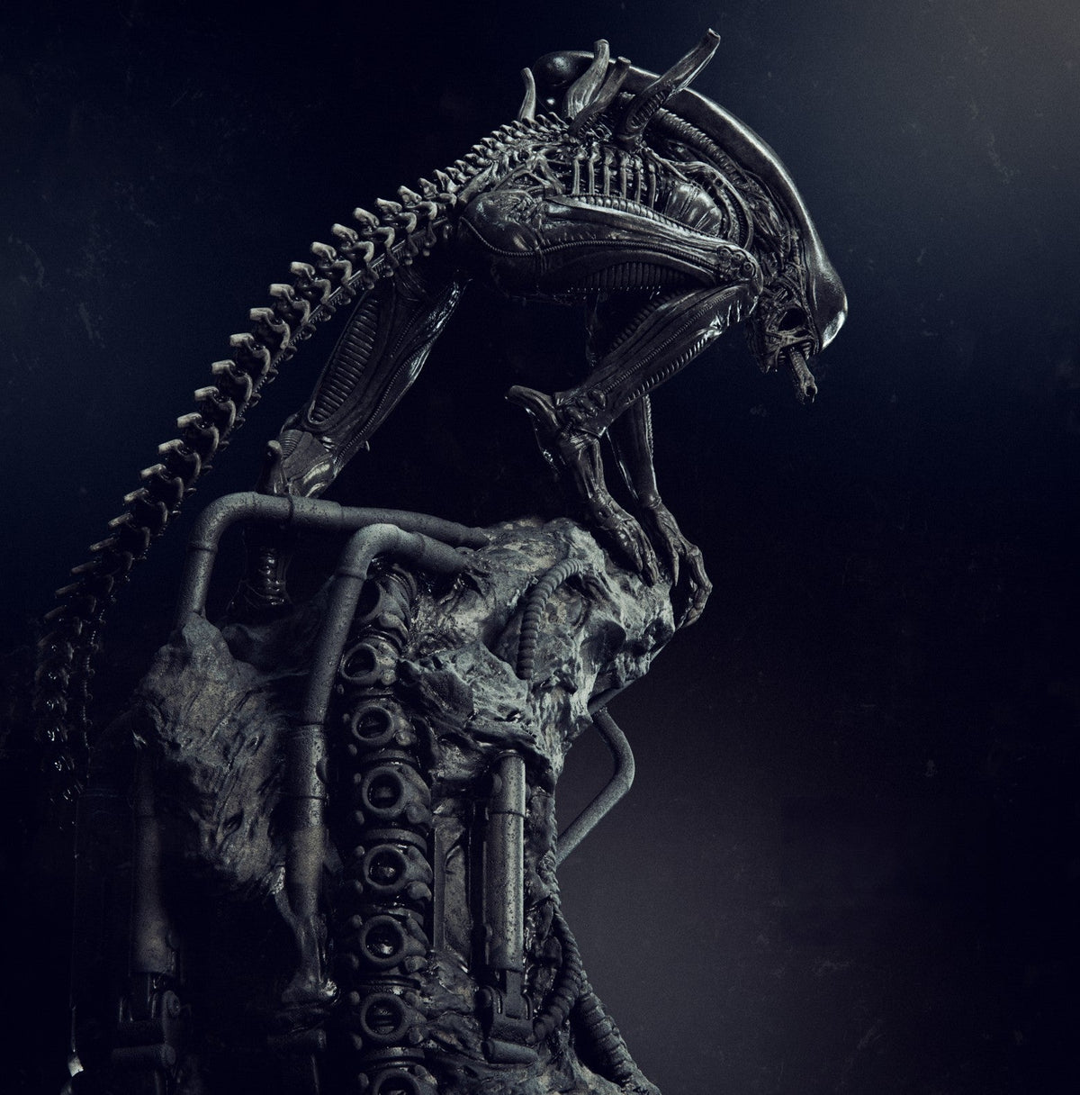 Alien Statue - STL 3D Print Files – My Stl