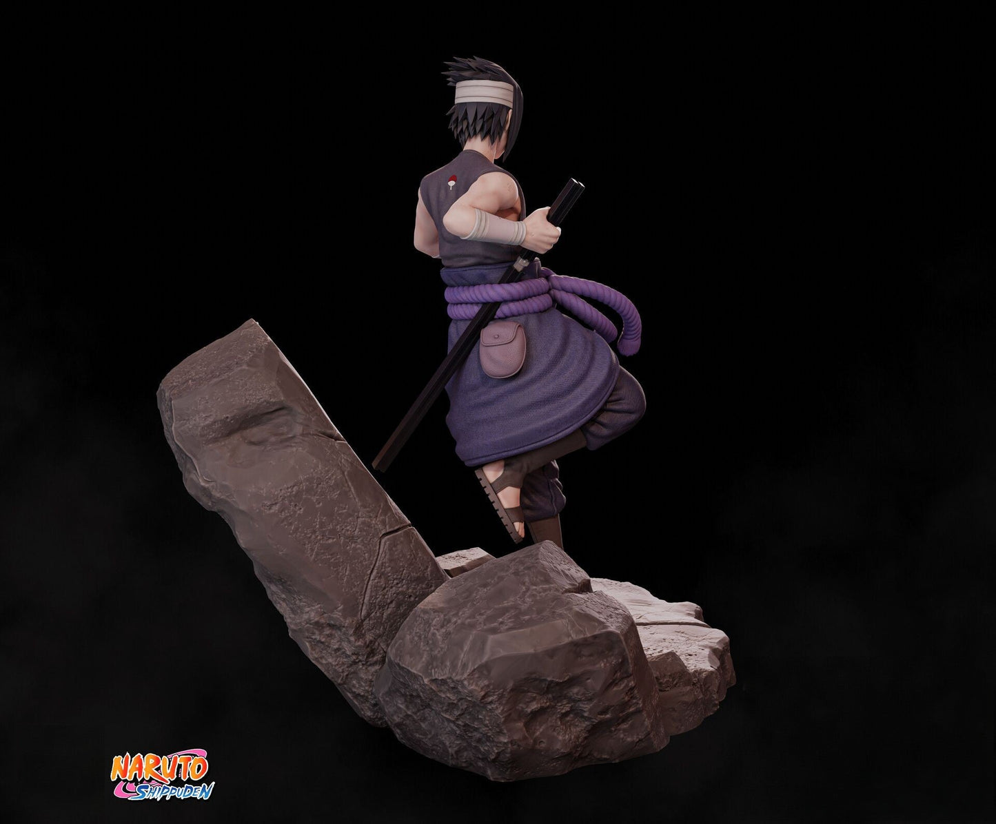 Sasuke Uchiha - Naruto - STL 3D Print Files