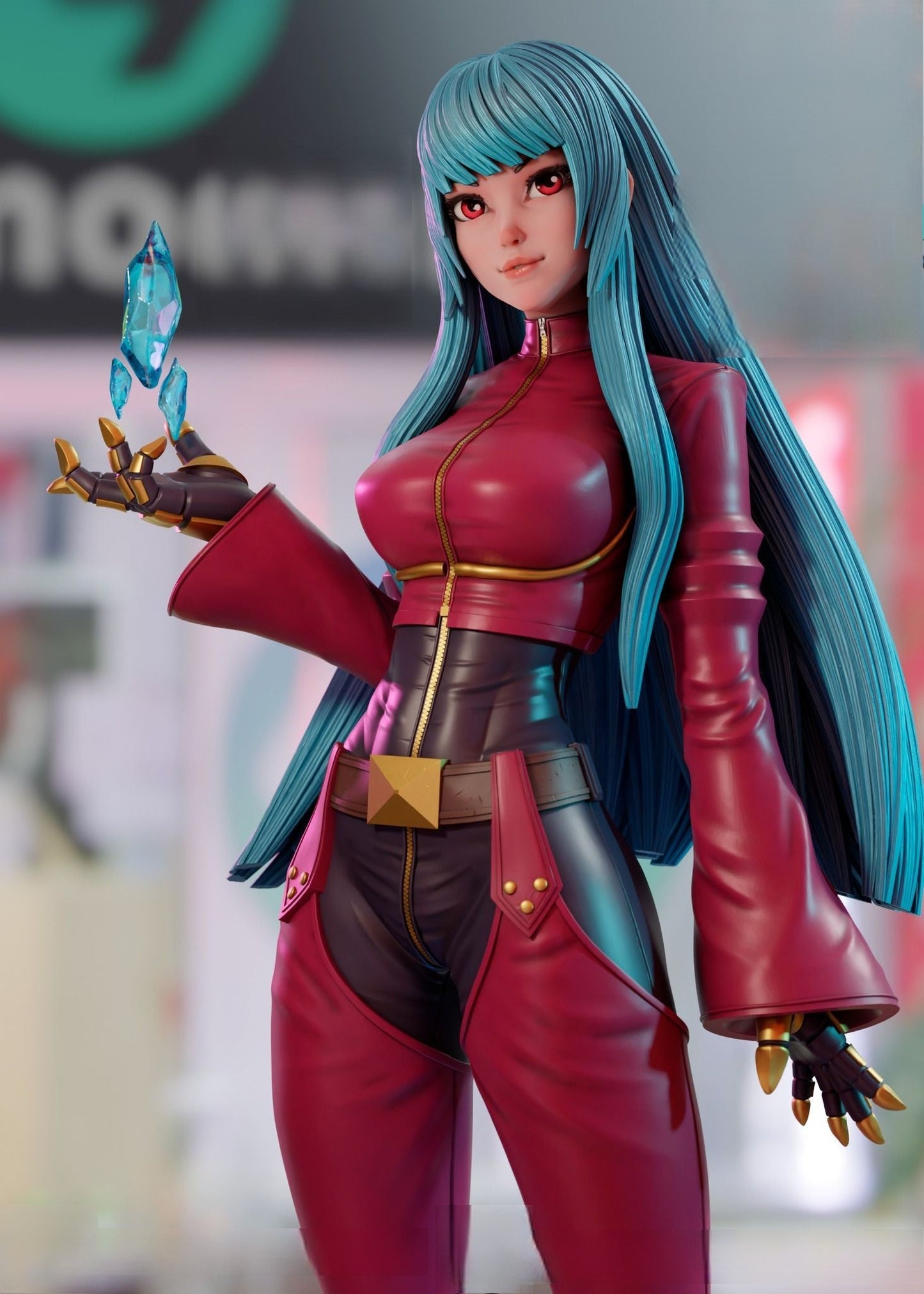 Kula Diamond - King of Fighters - STL 3D Print Files