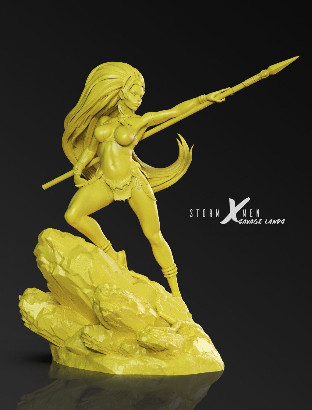 1382 Storm - Savage Lands - X-men - STL 3D Print Files