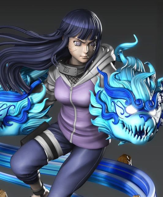 Hinata Hyuga - Naruto - STL 3D Print Files