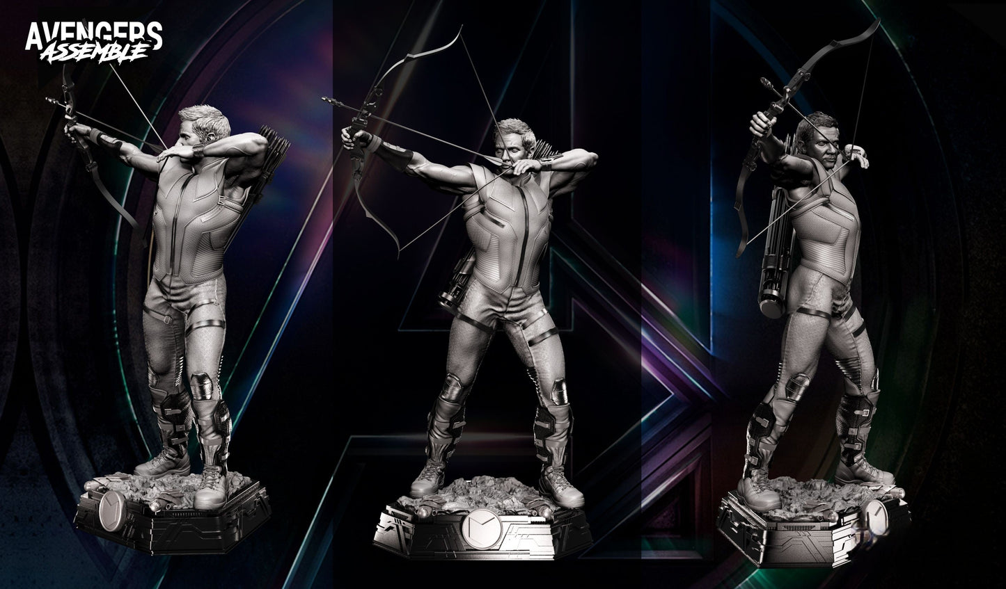 Hawkeye Avengers 2012 - STL 3D Print Files