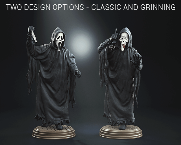 Ghostface - Scream - STL 3D Print Files