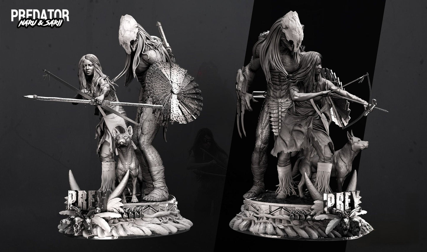 Feral Predator - Prey - STL 3D Print Files