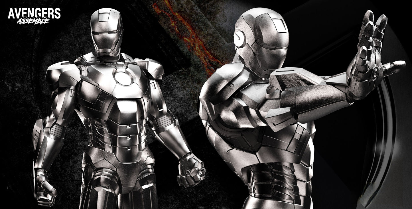 Iron Man Avengers 2012 - STL 3D Print Files