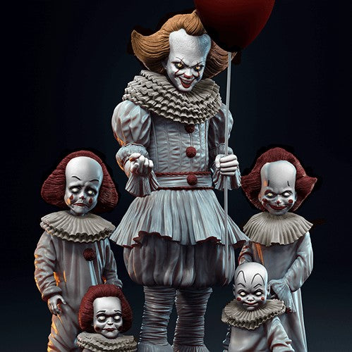 Pennywise Diorama - IT - STL 3D Print Files