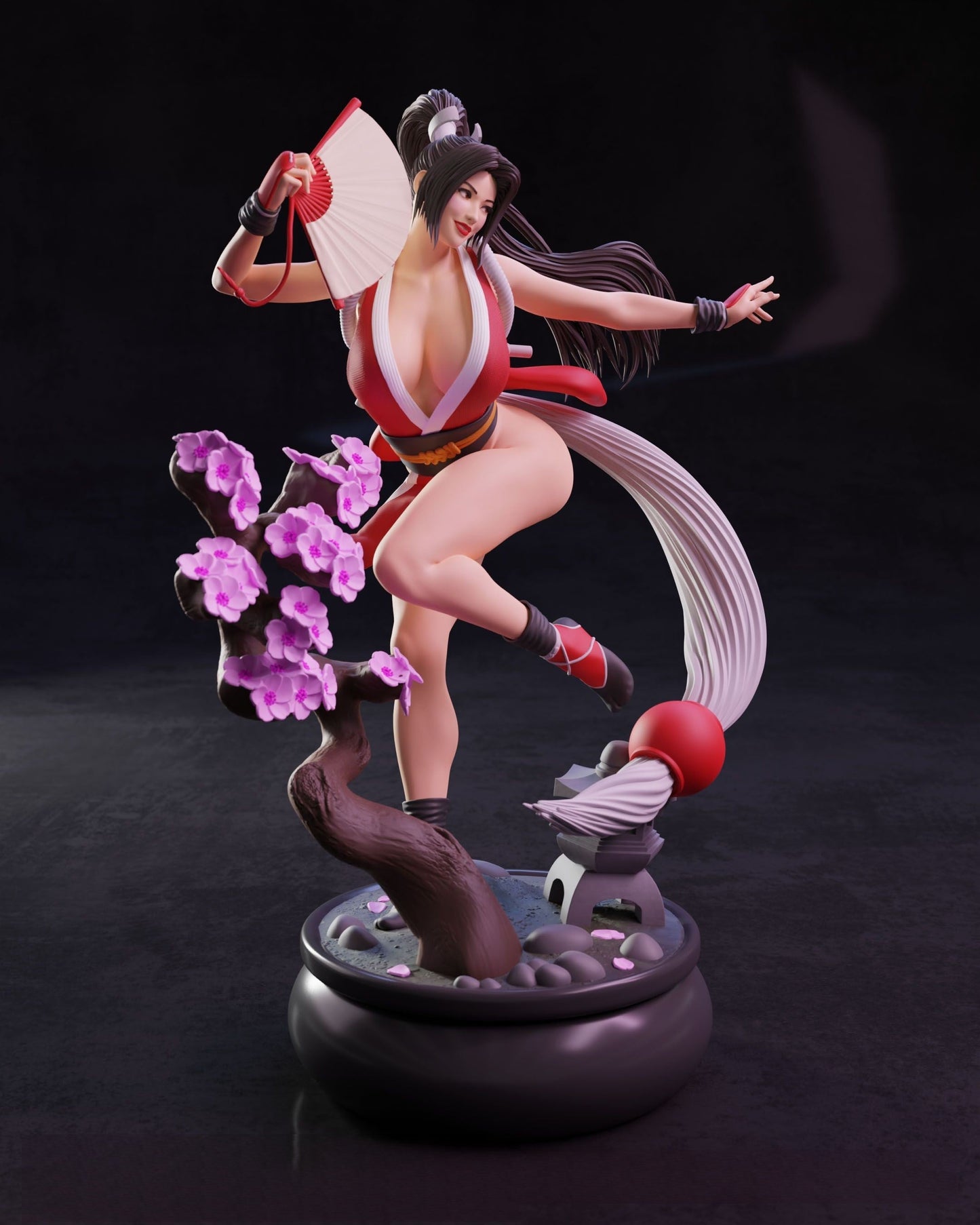 Mai Shiranui - The King of Fighters - STL 3D Print Files