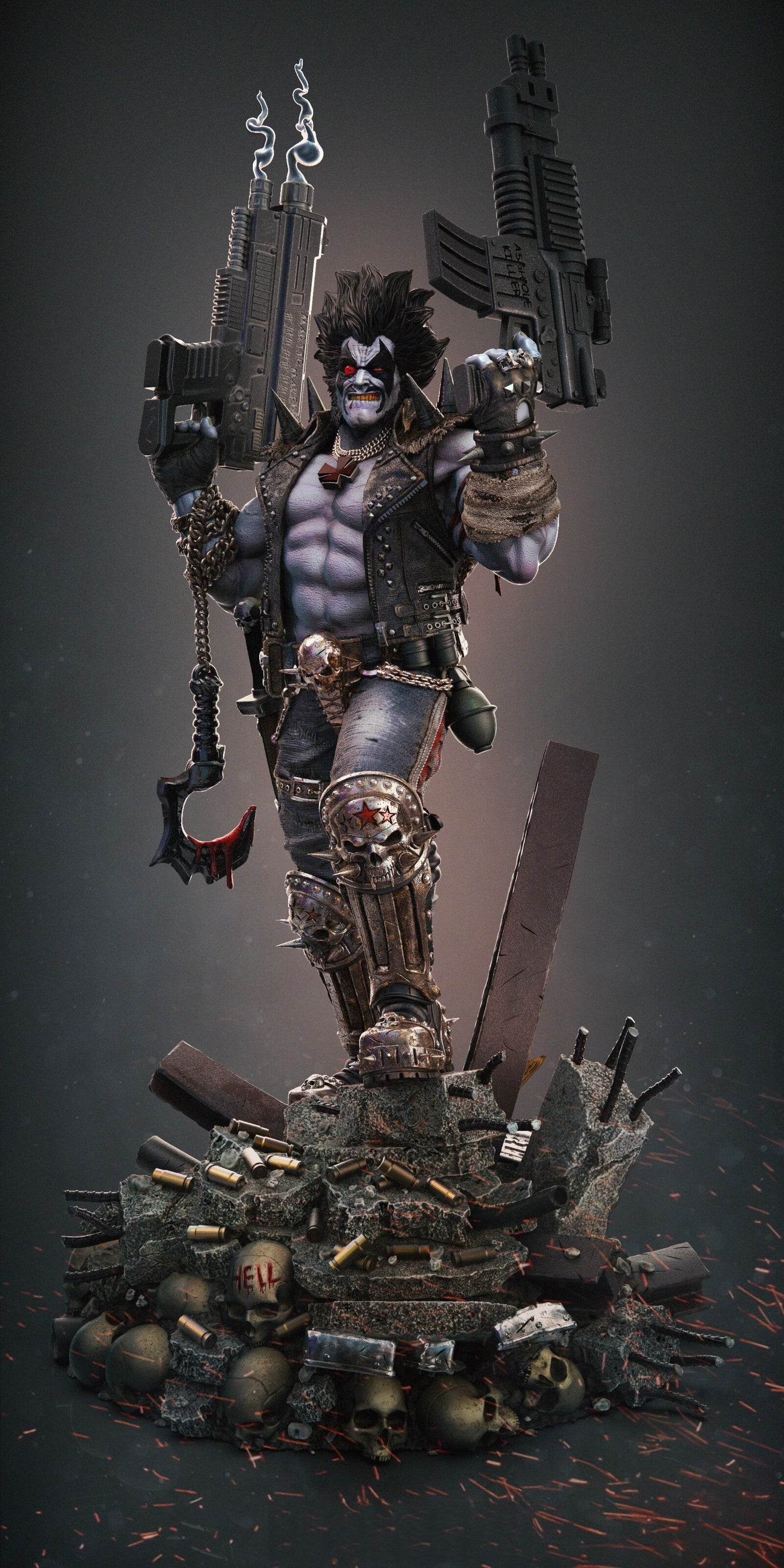 Lobo - DC Comics - STL 3D Print Files