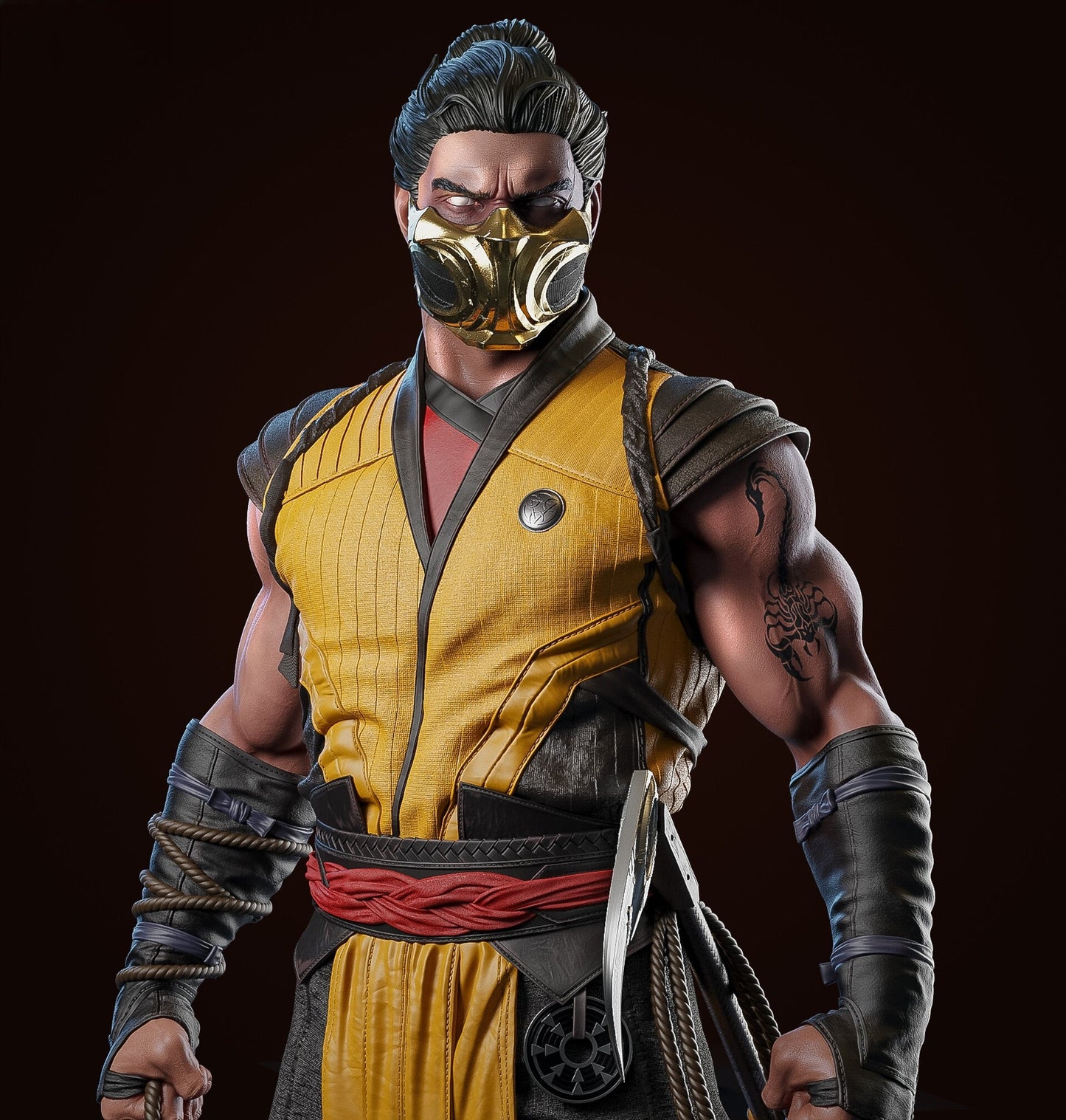 1560 Scorpion - Mortal Kombat - STL 3D Print Files