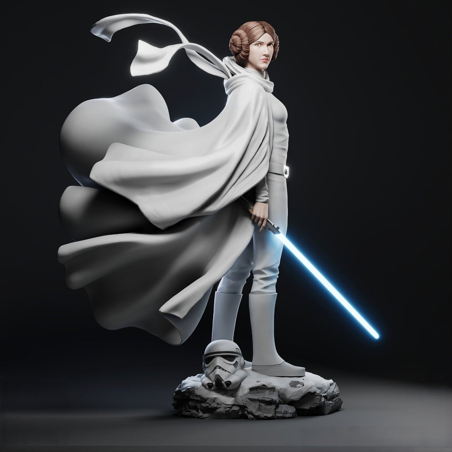 Princess Leia - Star Wars - STL 3D Print Files