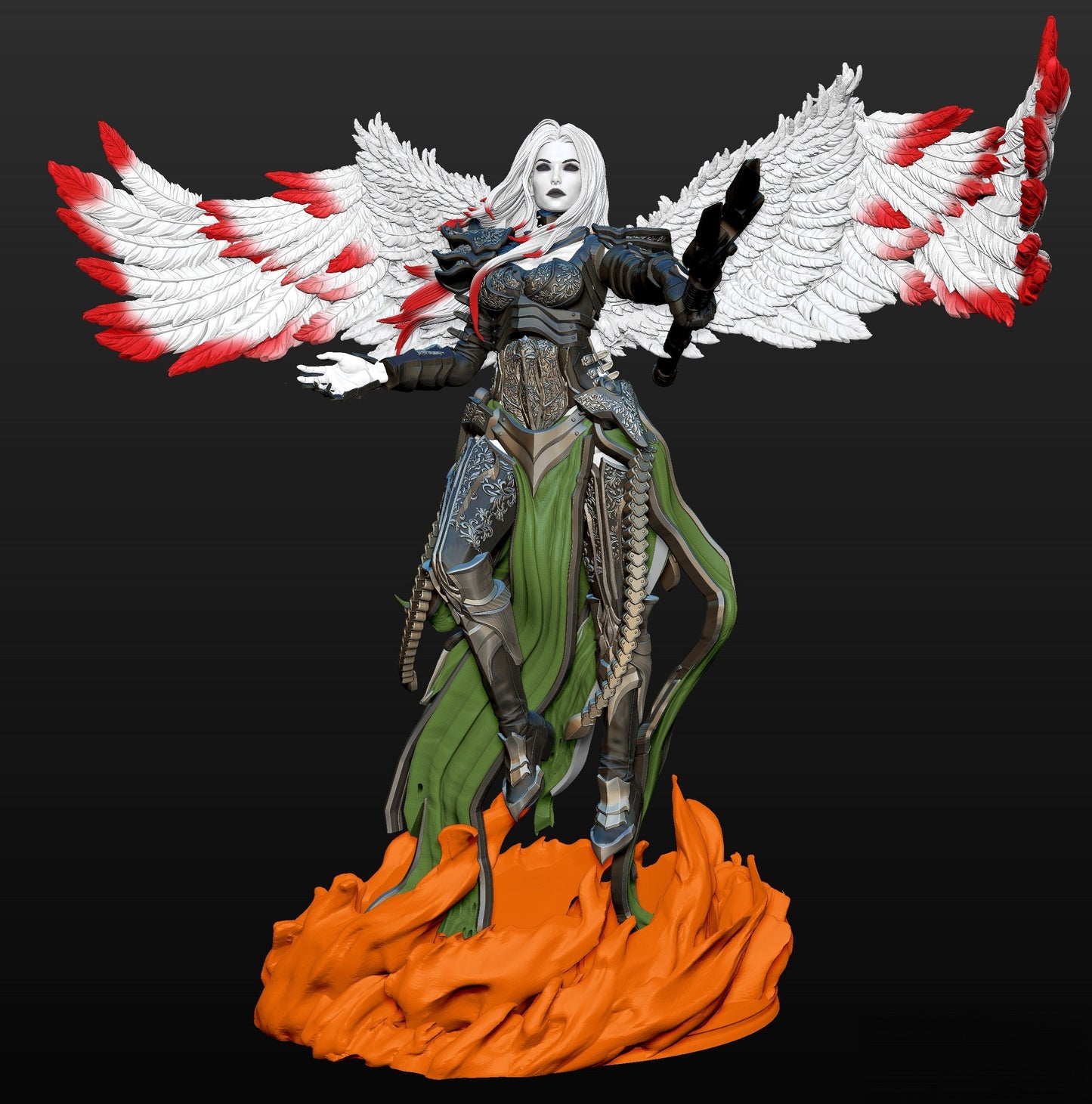 Mad Angel - STL 3D Print Files