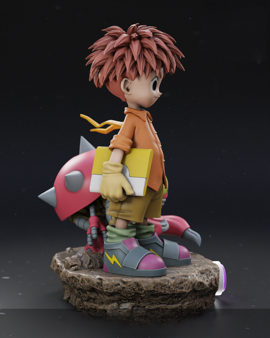 Izzy And Tentomon - Digimon - STL 3D Print Files