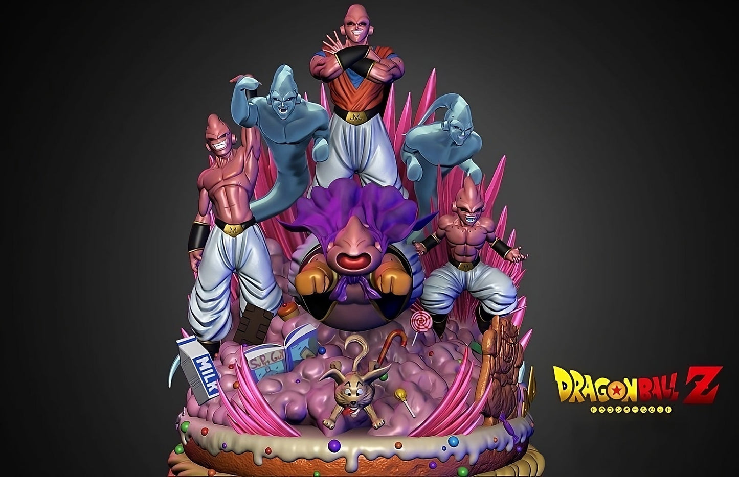 Buu Diorama - Dragon Ball Z  - STL 3D Print Files