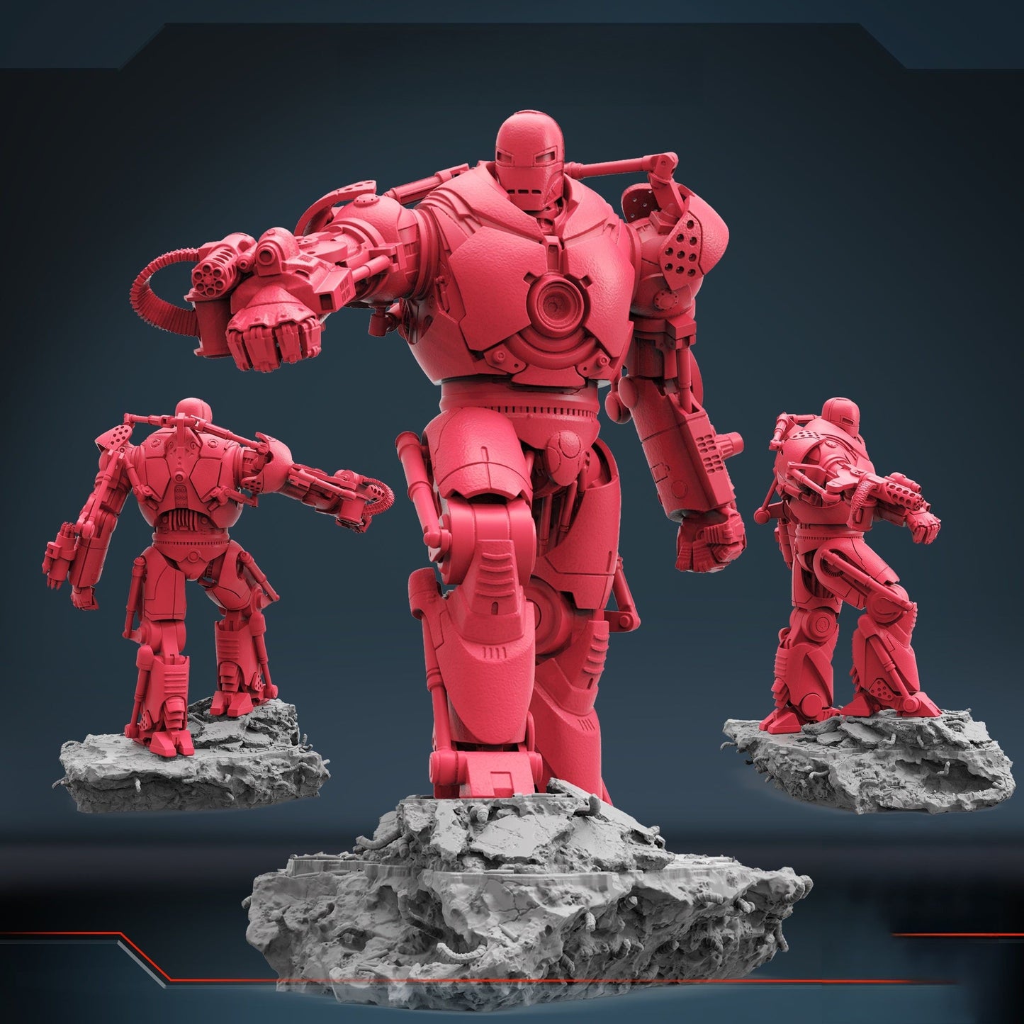 IRON MONGER - Iron Man  - STL 3D Print Files