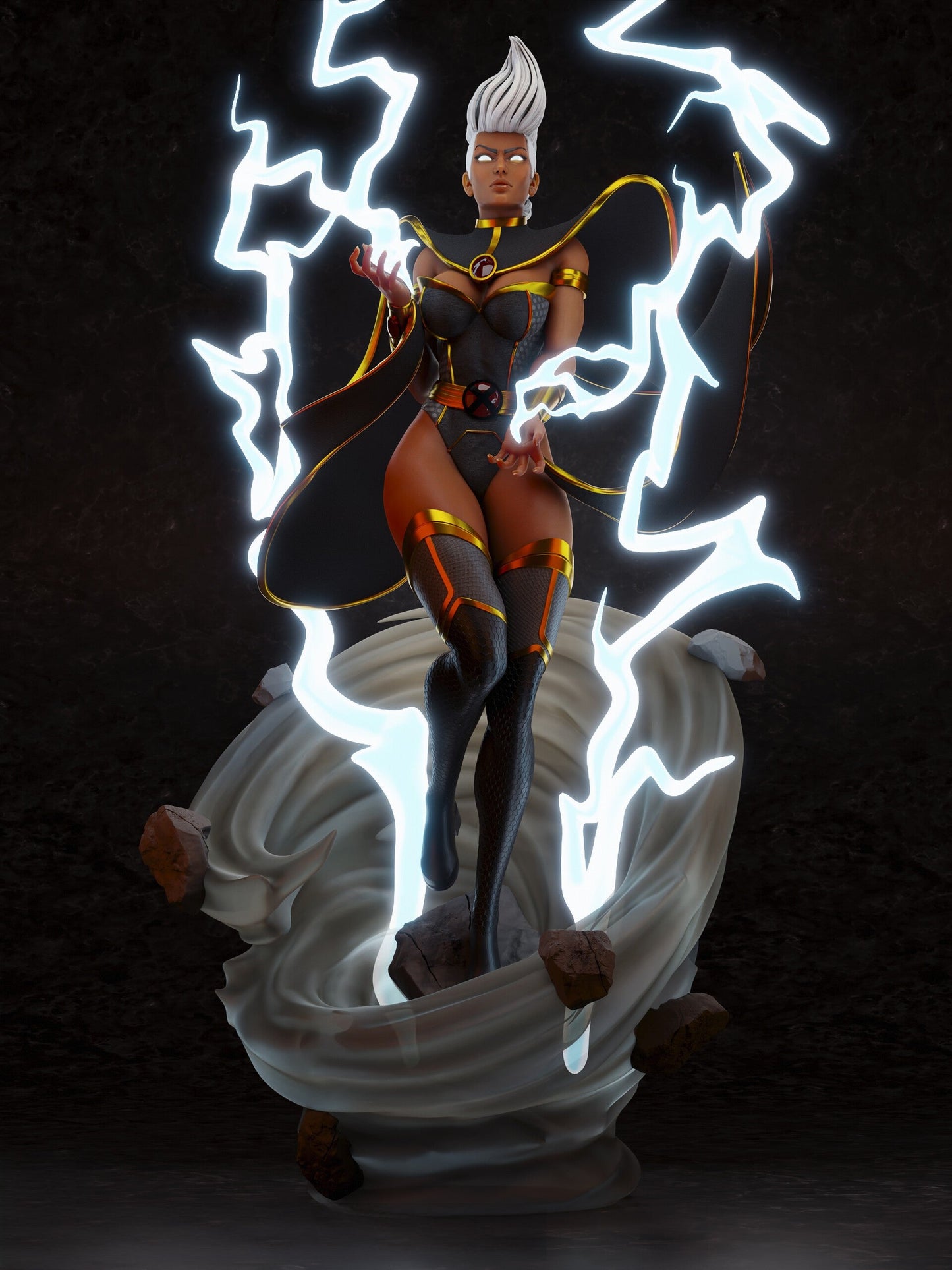 1353 Storm - X-men - STL 3D Print Files