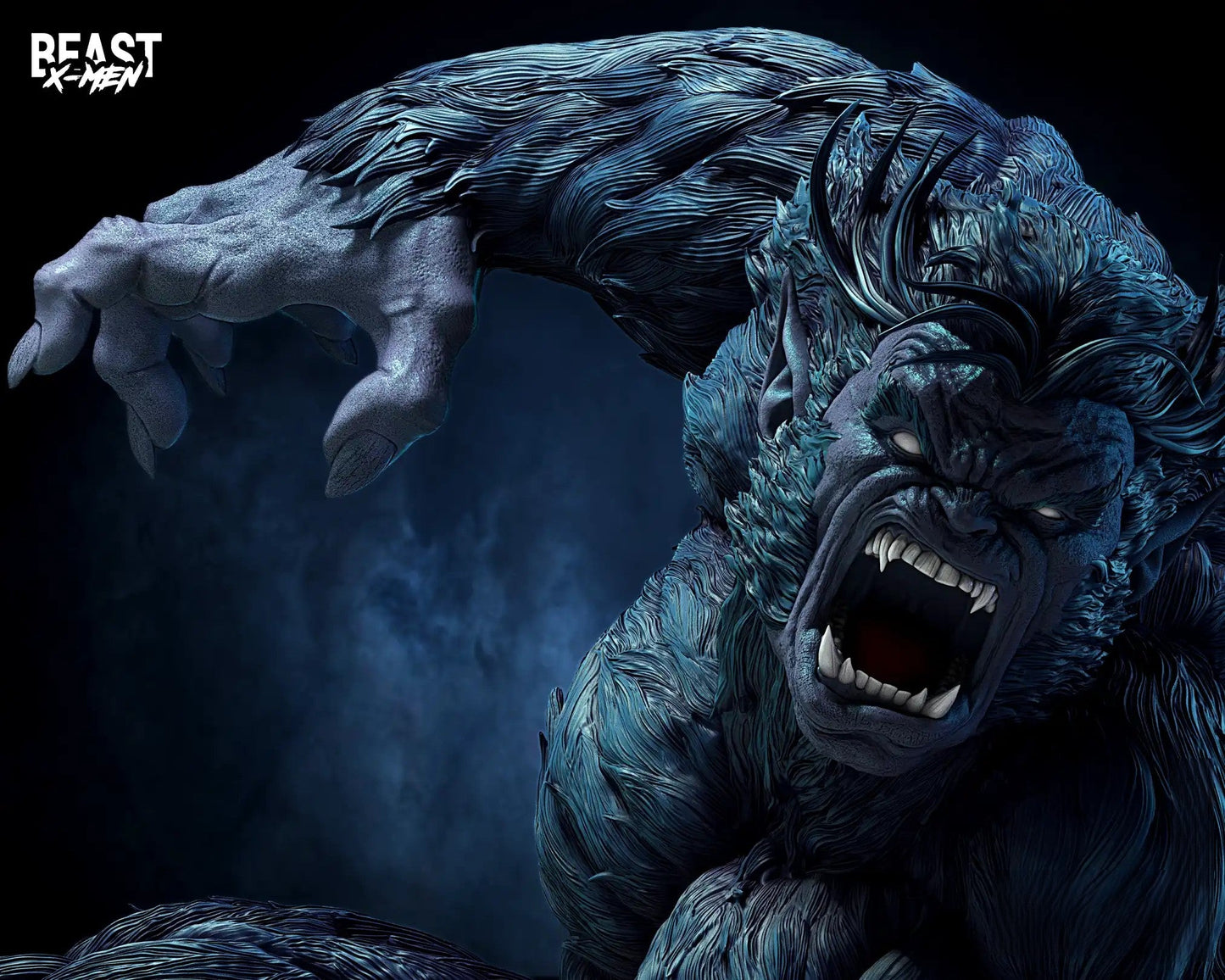 Beast Sculpture - X-men - STL 3D Print Files