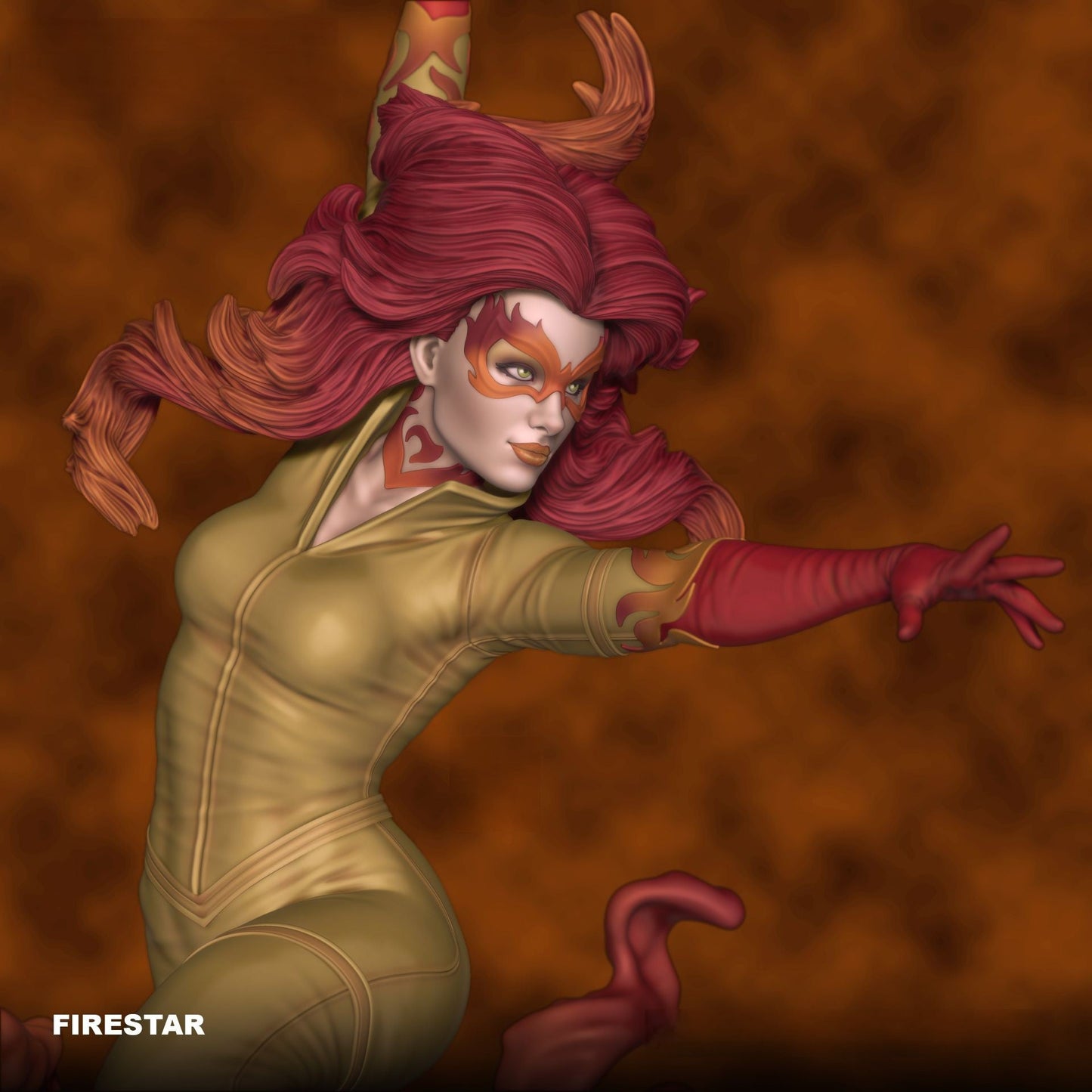 Firestar NSFW - X-men - STL - 3d Print Files