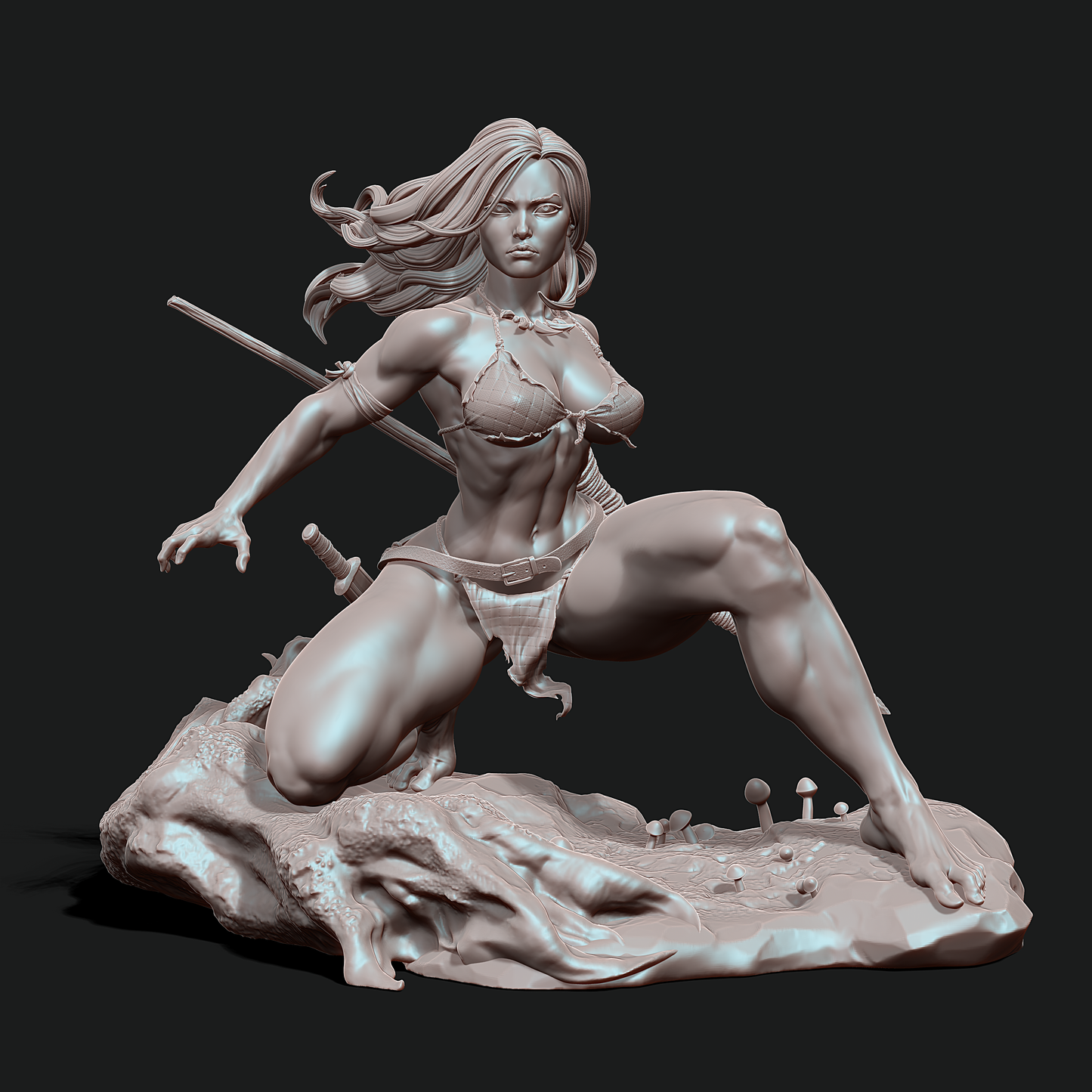 Shanna Savage Land NSFW - X-men - STL 3D Print Files