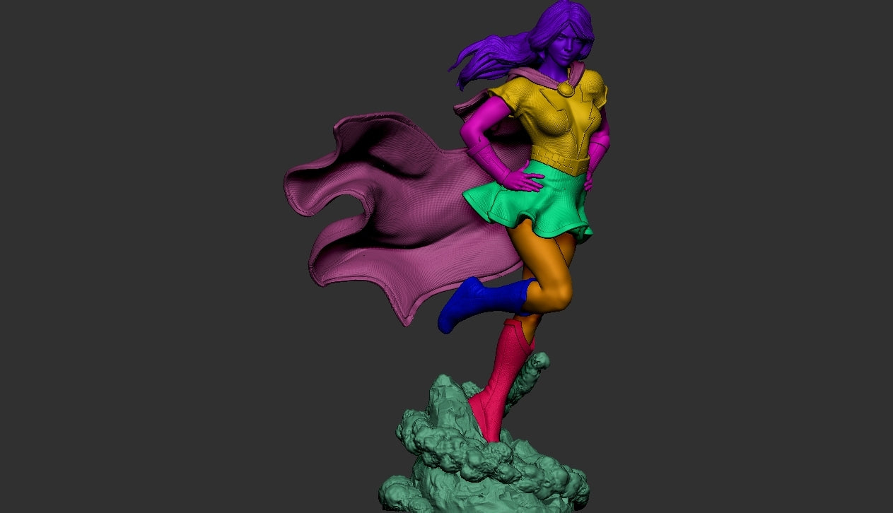 Mary Marvel - DC Comics - STL 3D Print Files