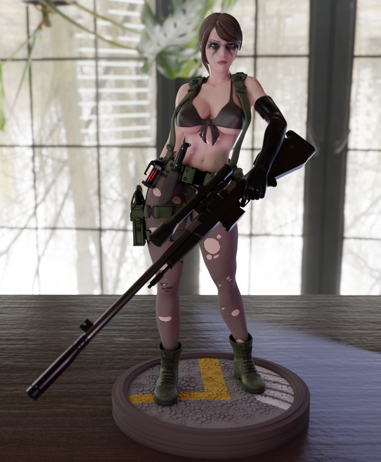 Quiet NSFW - Metal Gear Solid - STL 3D Print Files