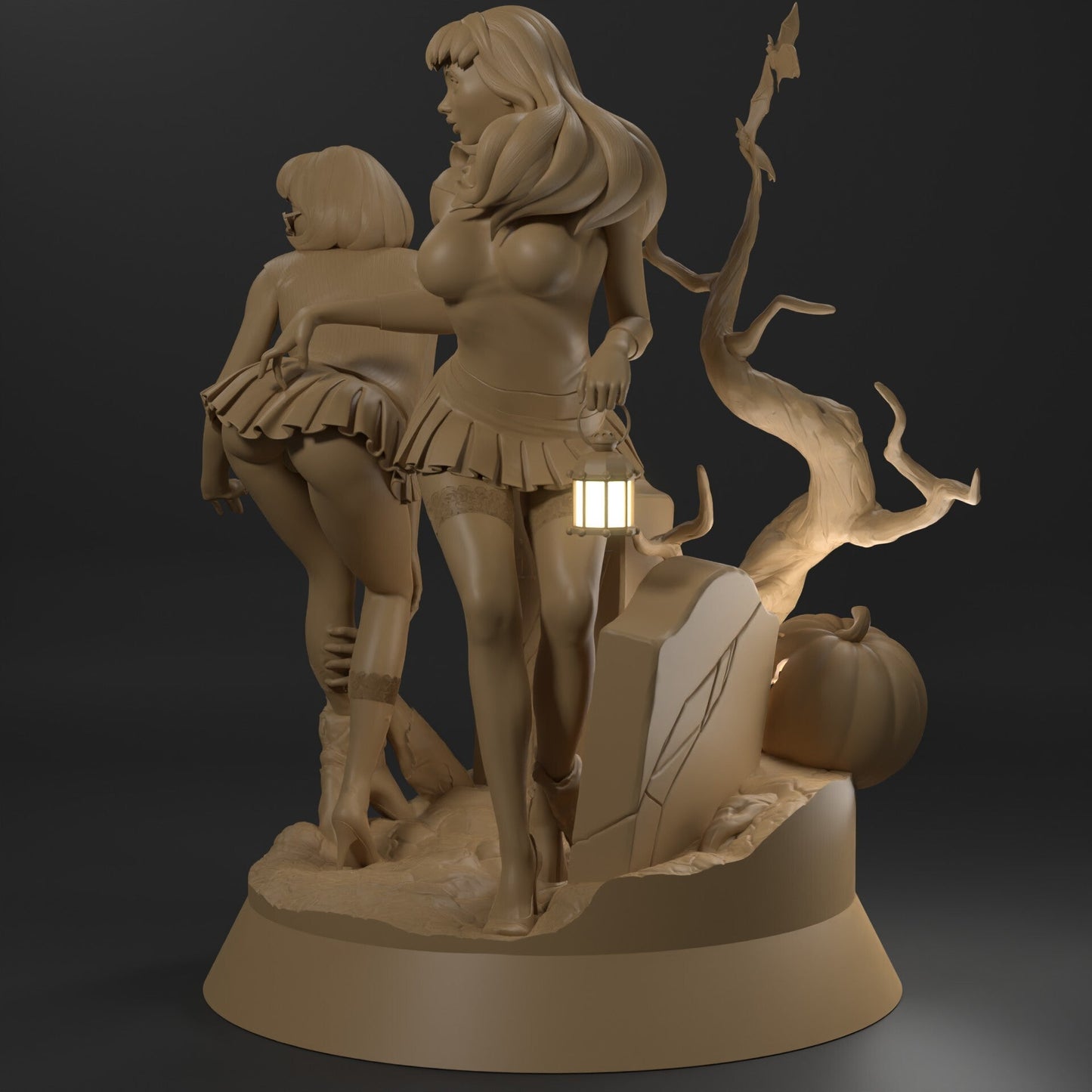 Daphne and Velma NSFW - Scooby-Doo  - STL 3D Print Files