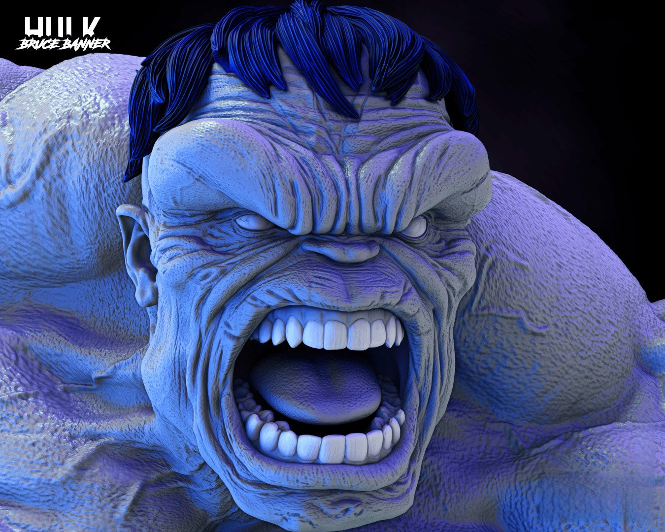 1430 Hulk 2023 Bust - Marvel Comics - STL 3D Print Files