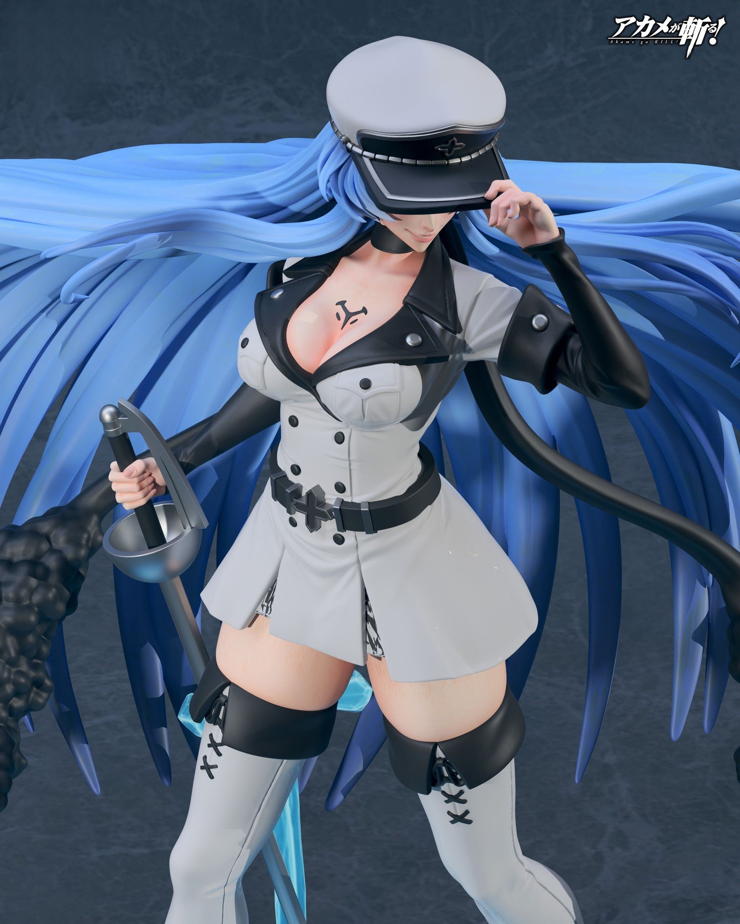 Esdeath - Akame Ga Kill!  - STL 3D Print Files