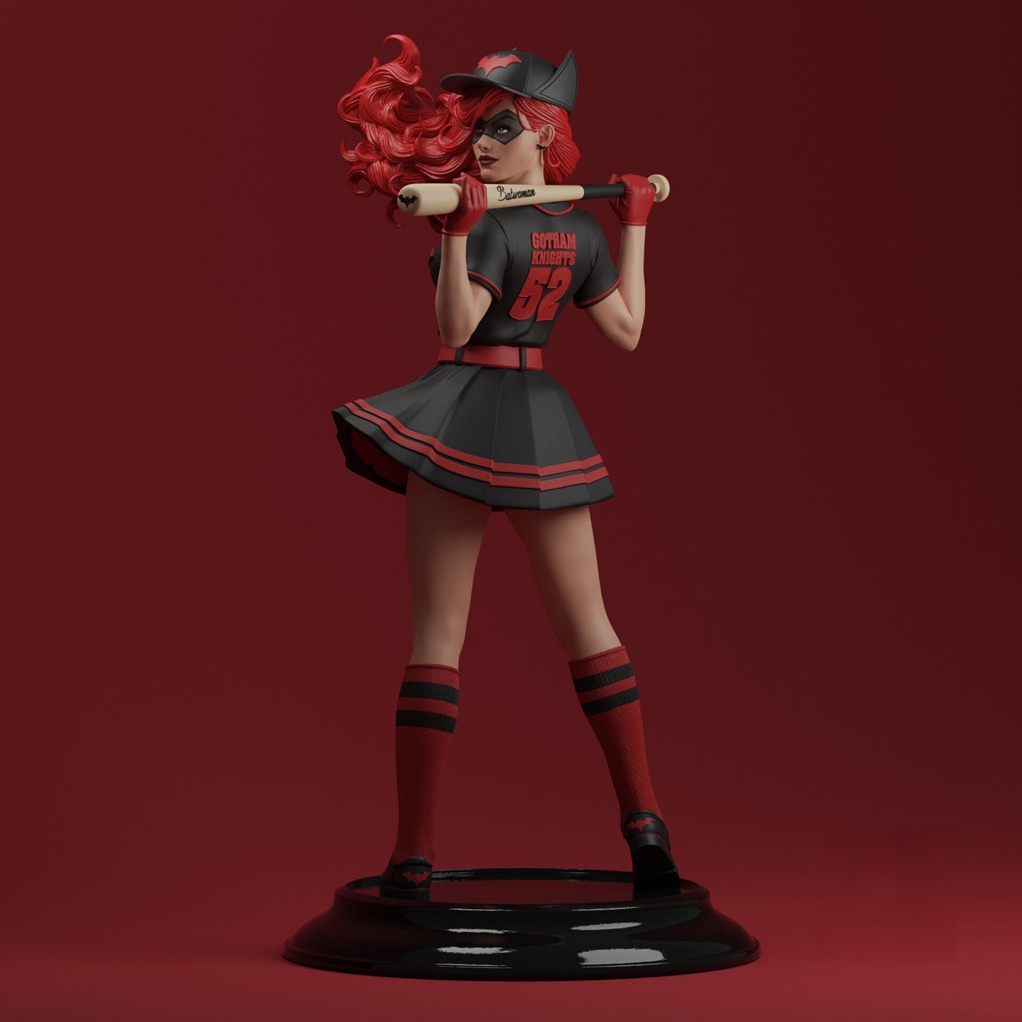 1341 Batwoman - DC Bombshells - Kate Kane - STL 3D Print Files