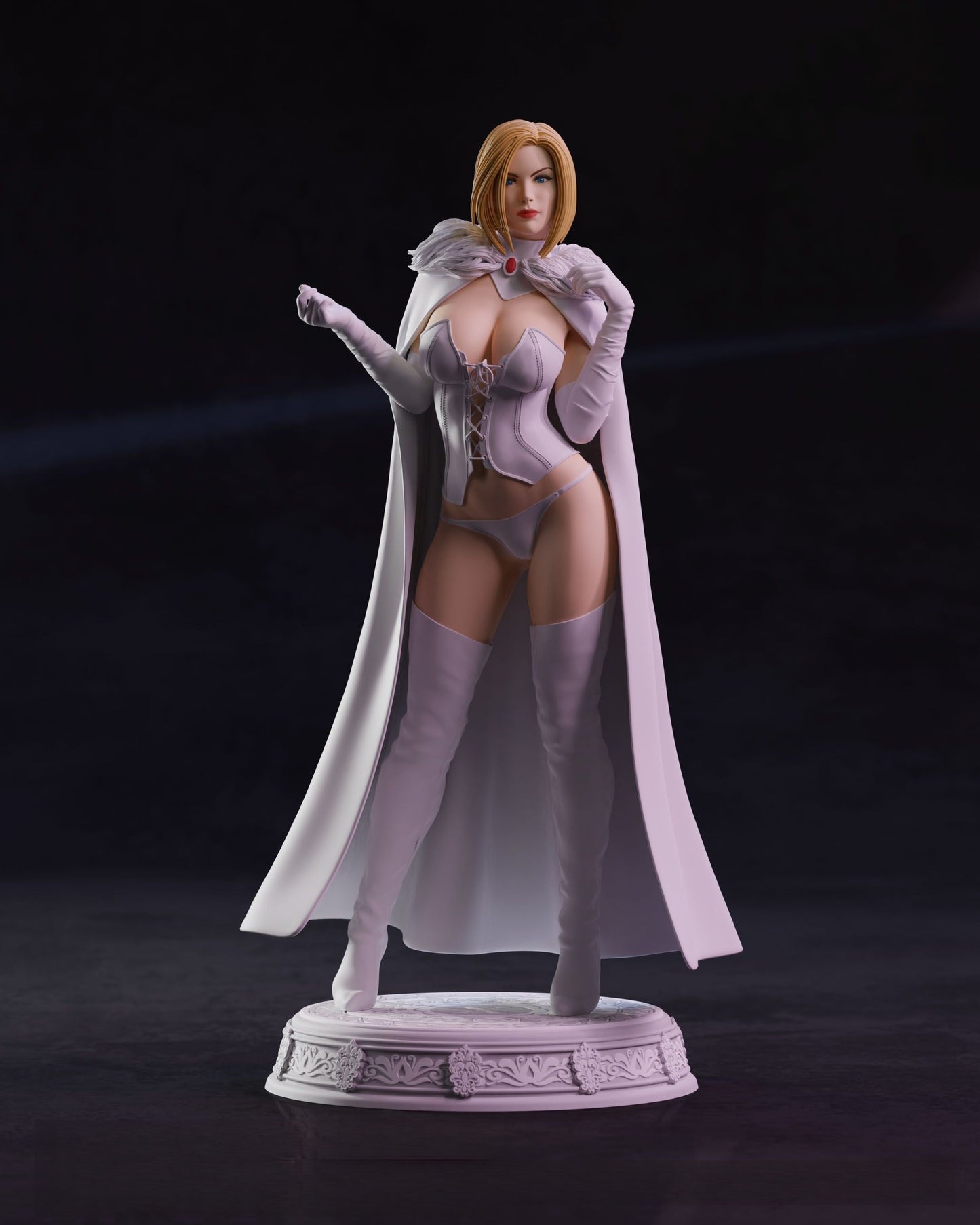 Emma Frost NSFW - X-men - STL - 3d Print Files