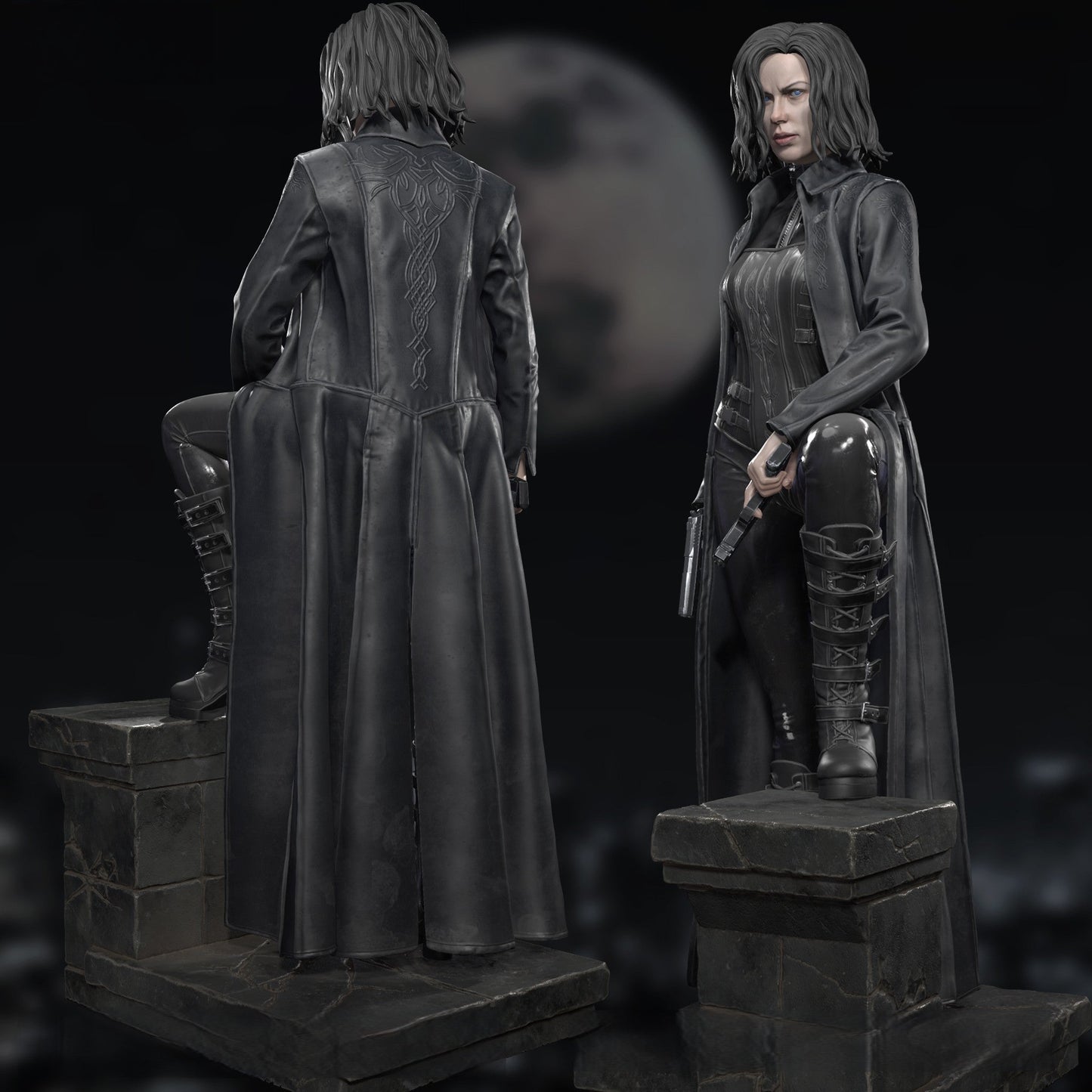 Selene - Underworld - STL 3D Print Files