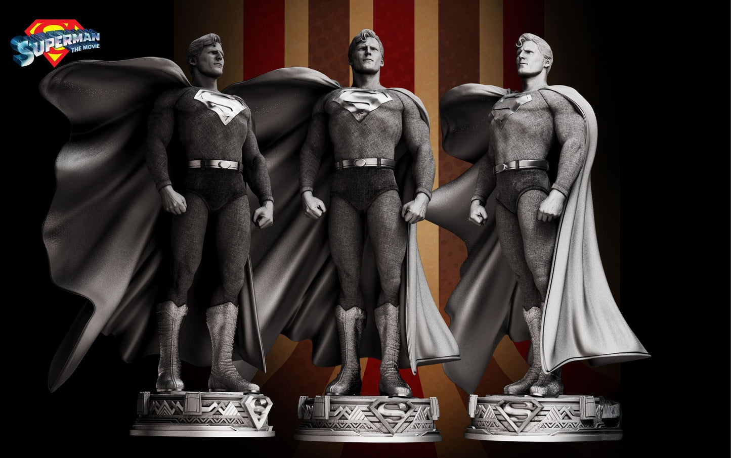 Superman 1978 - STL 3D Print Files