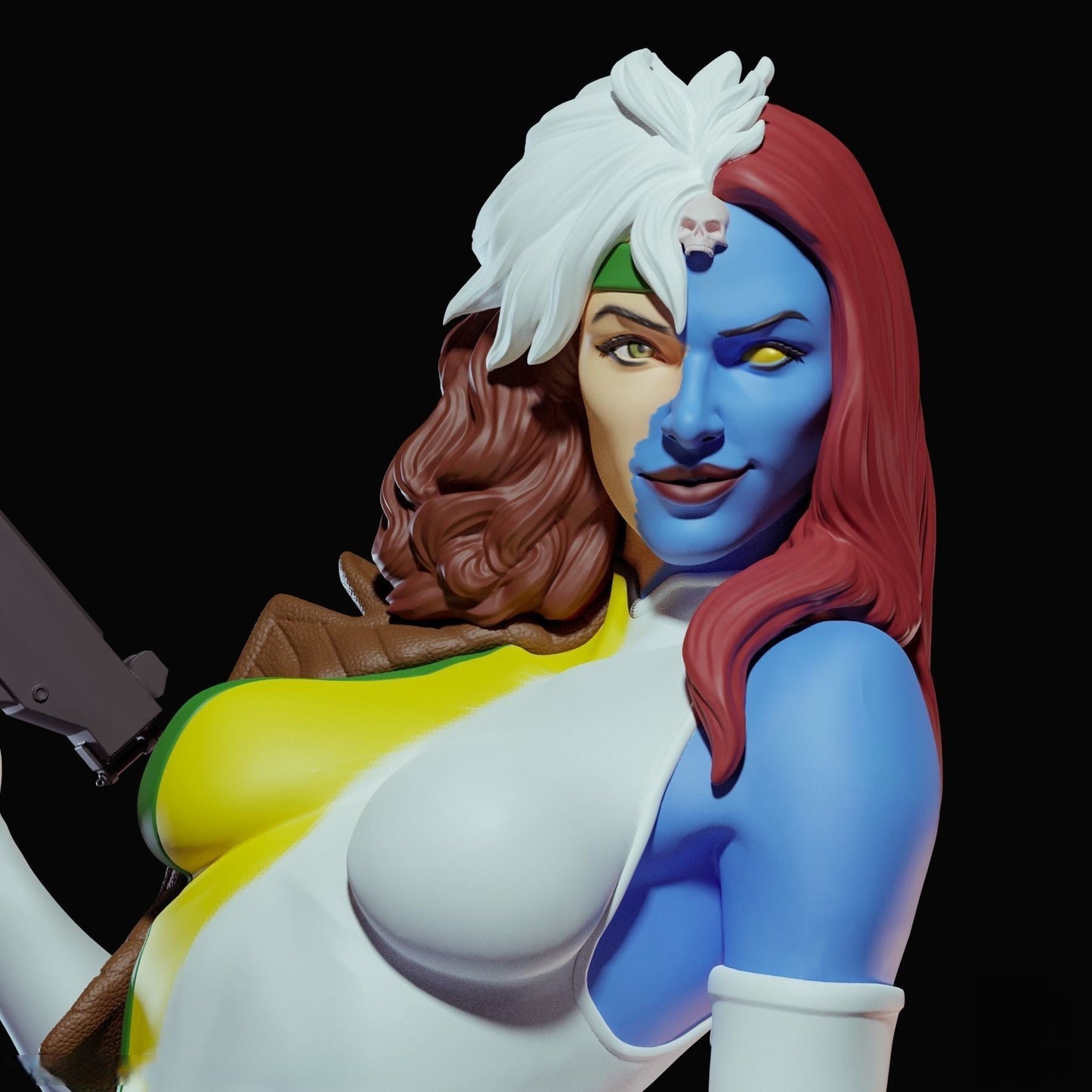 Mystique to Rogue - X-MEN  - STL 3D Print Files