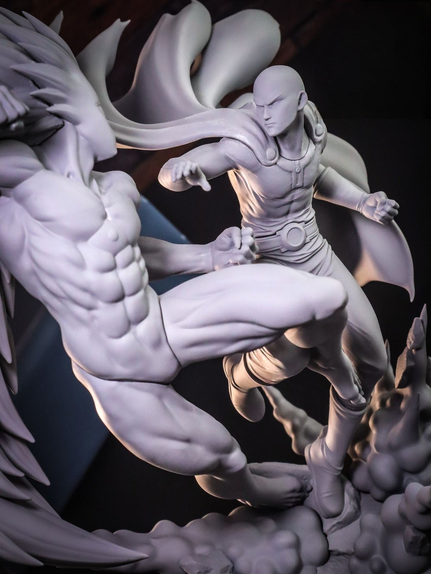 Saitama vs Boros - One Punch Man - STL 3D Print Files