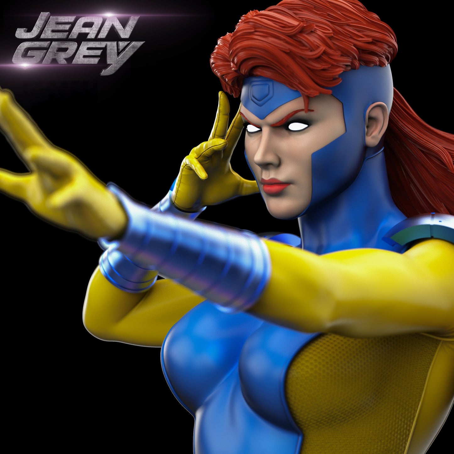 1420 Jean Grey - X-MEN - STL 3D Print Files