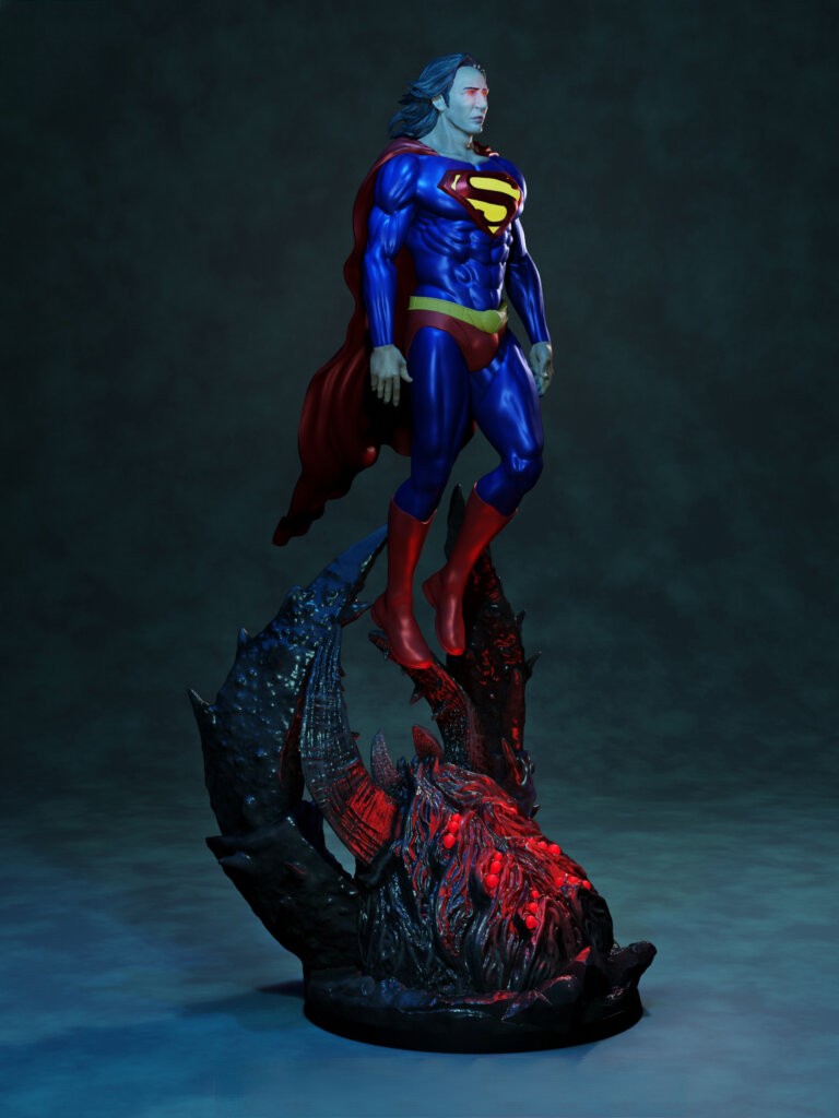 Superman Nicolas Cage - The Flash - STL 3D Print Files