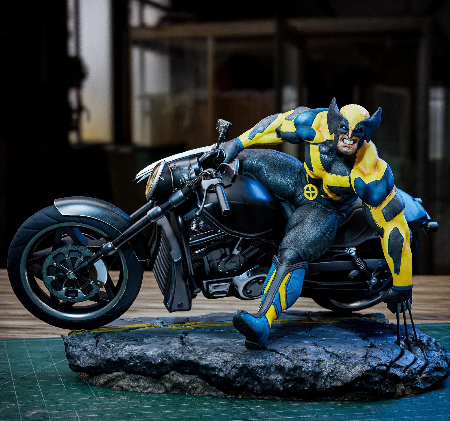 1283 Wolverine - X-MEN - STL 3D Print Files