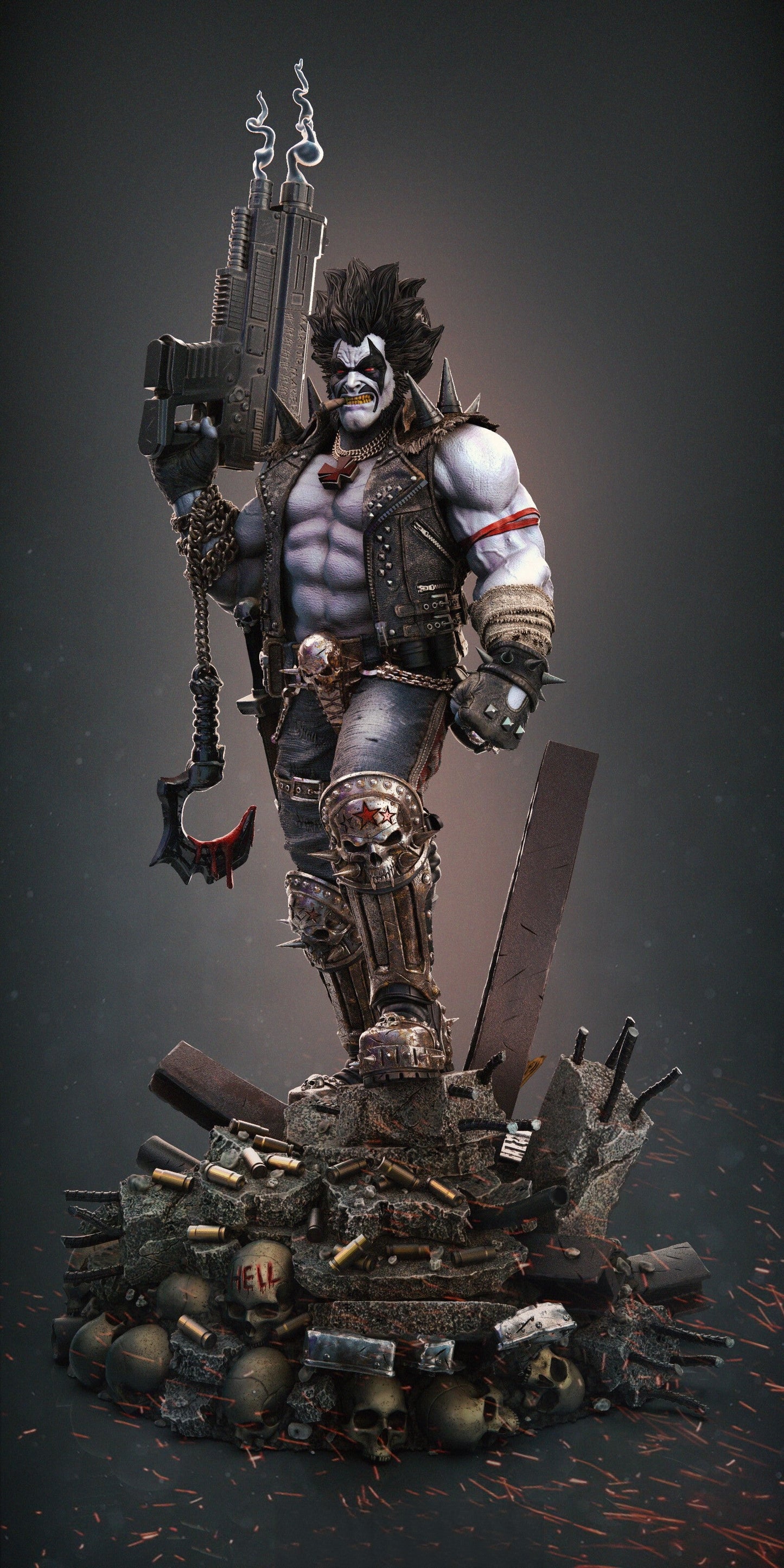 Lobo - DC Comics - STL 3D Print Files