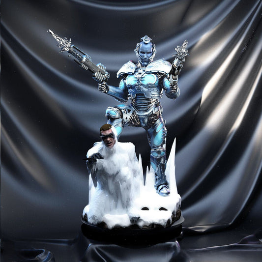 Mr Freeze - Arnold Schwarzenegger - Batman - STL 3D Print Files