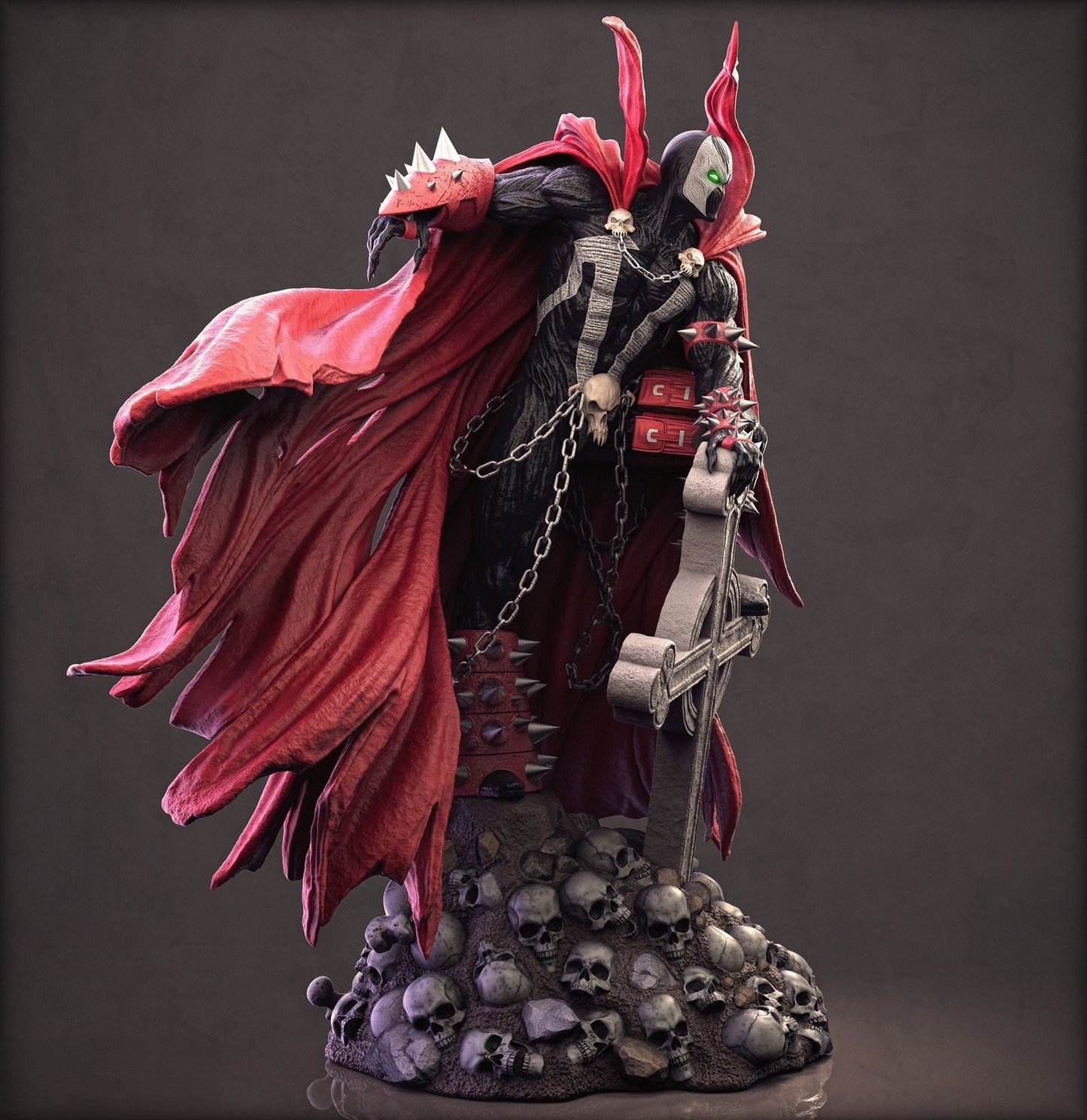 Spawn - Al Simmons  - STL 3D Print Files