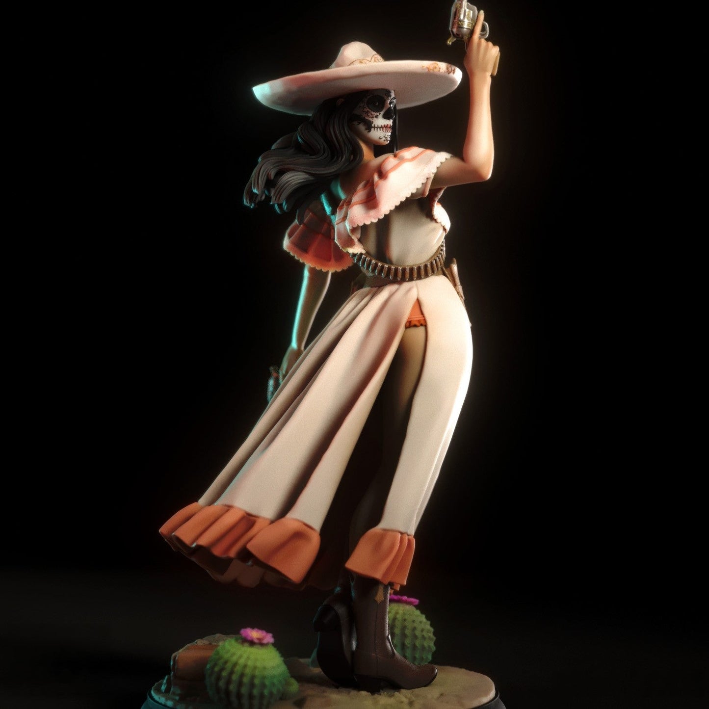 Daniela NSFW - Mexican Gunslinger - STL 3D Print Files