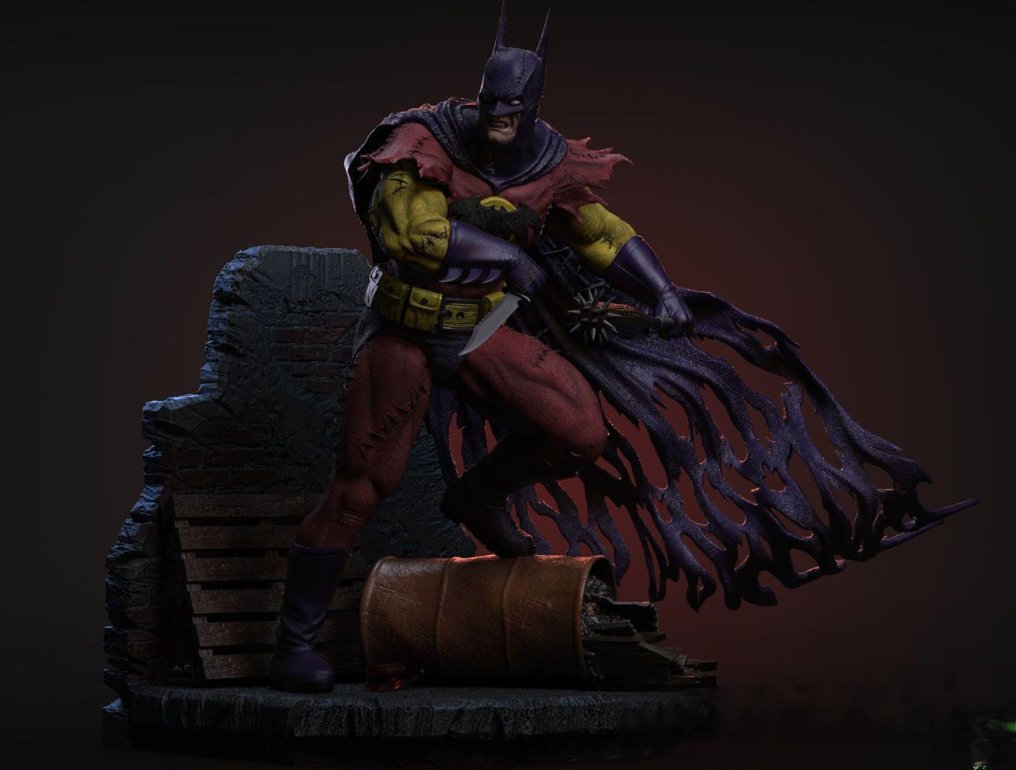 Batman Zur-En-Arrh - DC Comics  - STL 3D Print Files