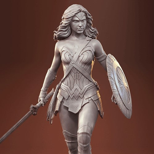 1402 Wonder Woman Gal Gadot - STL 3D Print Files